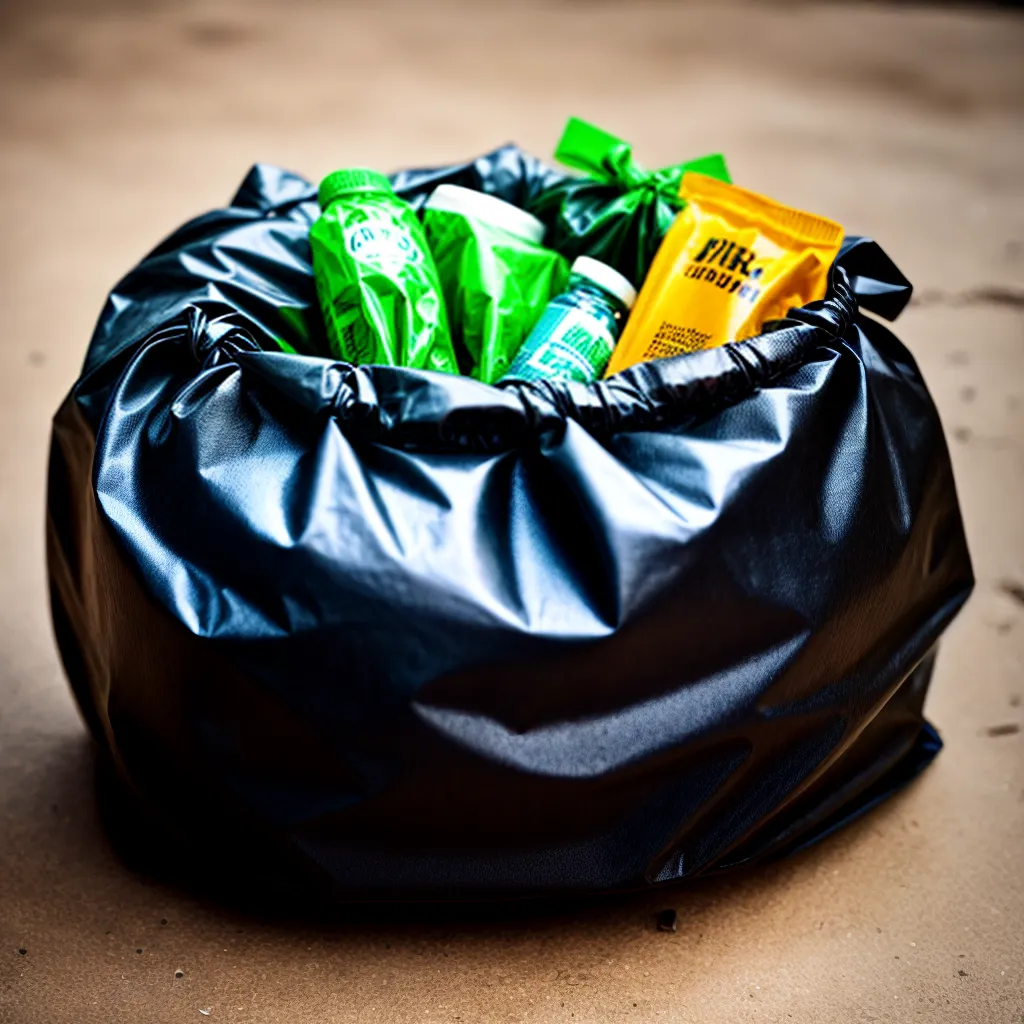 saco lixo varios residuos reciclagem saco lixo varios residuos reciclagem