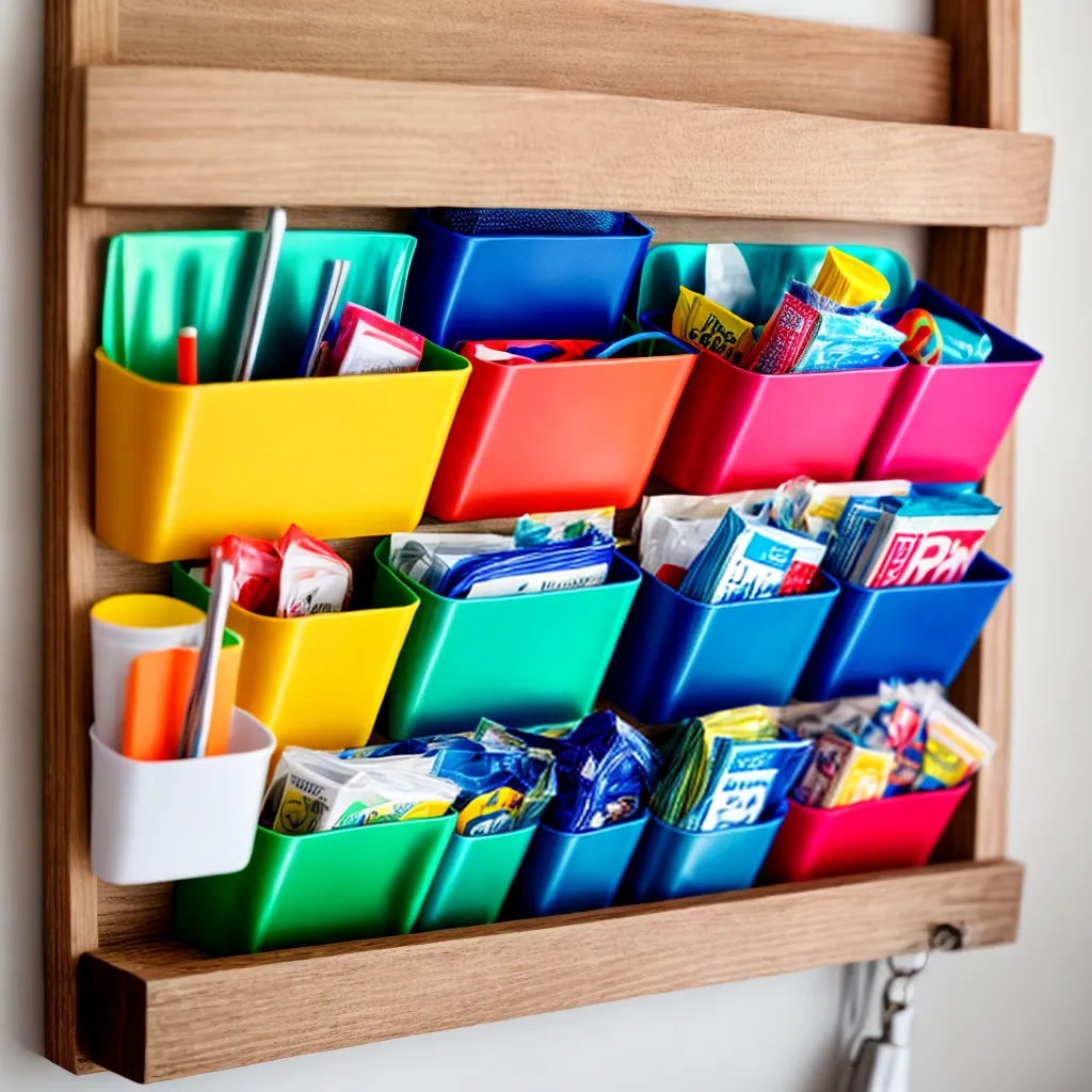 suporte organizador sacos cores vibrantes suporte organizador sacos cores vibrantes