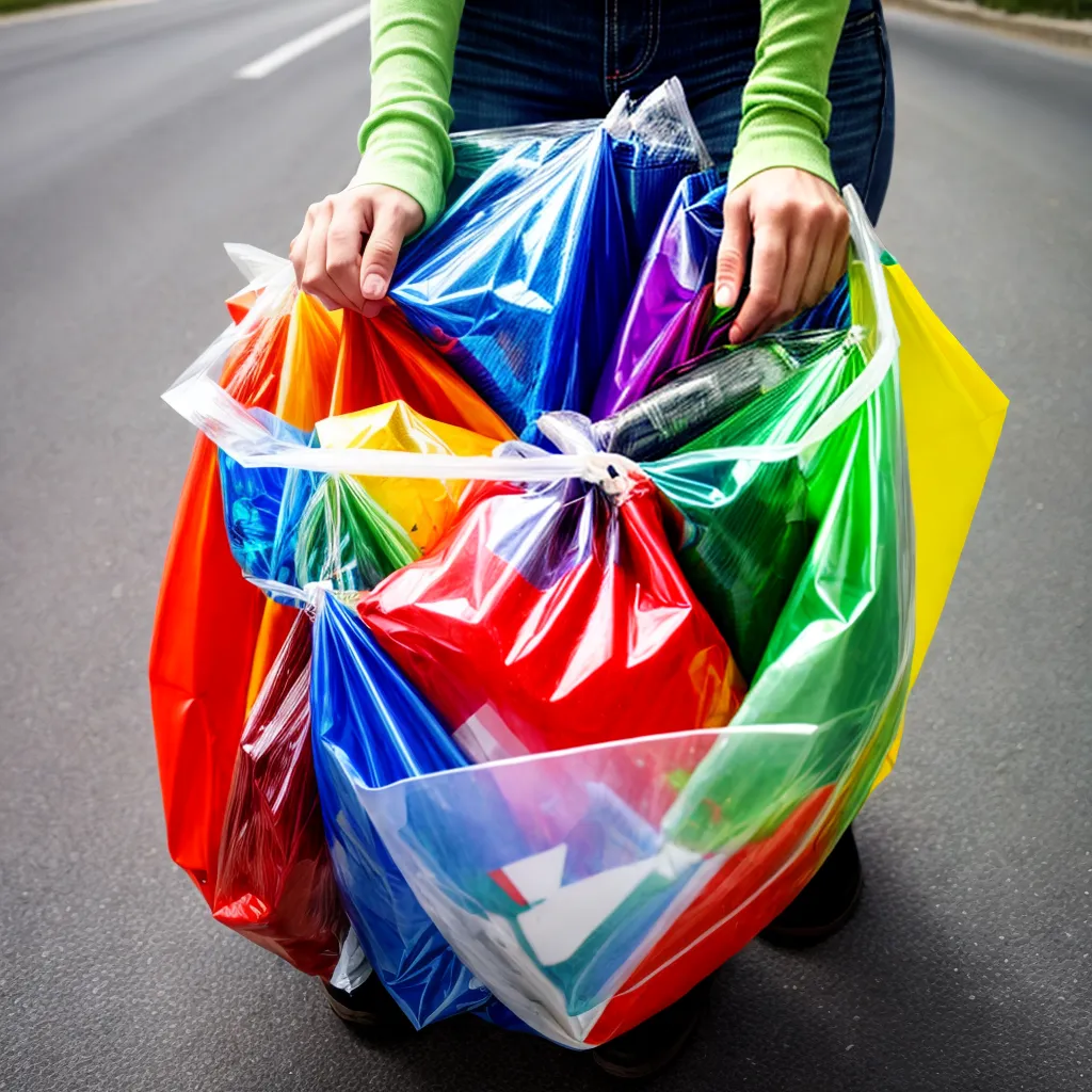 reciclagem garbage bag materiais reciclaveis