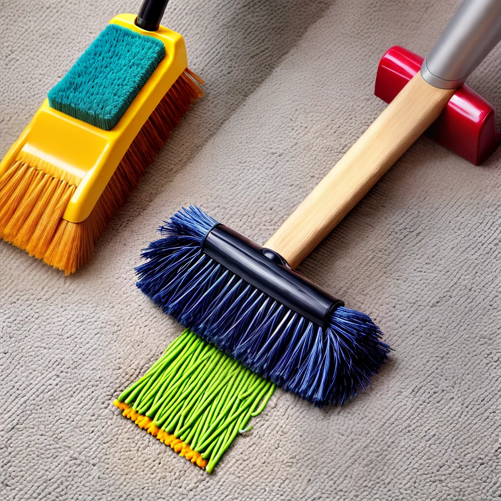 limpeza tapete colorido escova suave limpeza tapete colorido escova suave