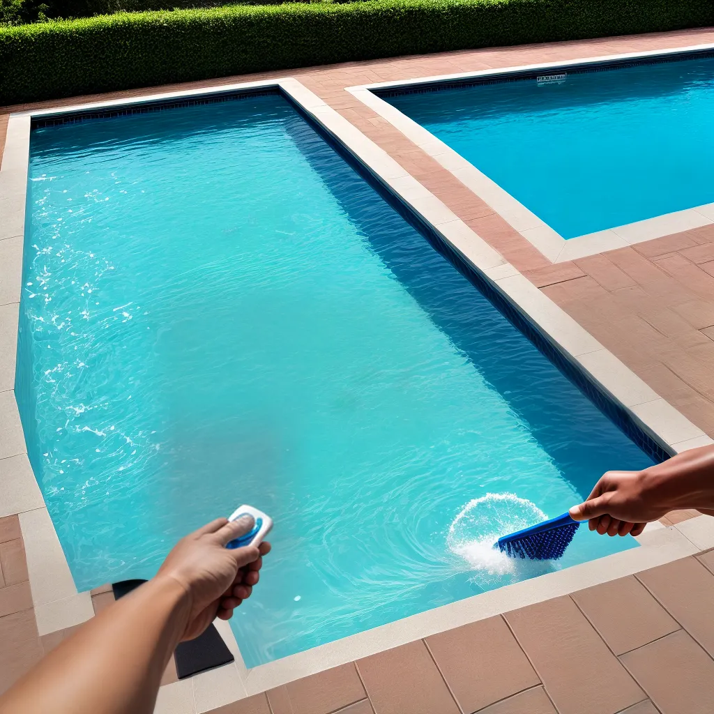 limpeza piscina varrer skimmer net