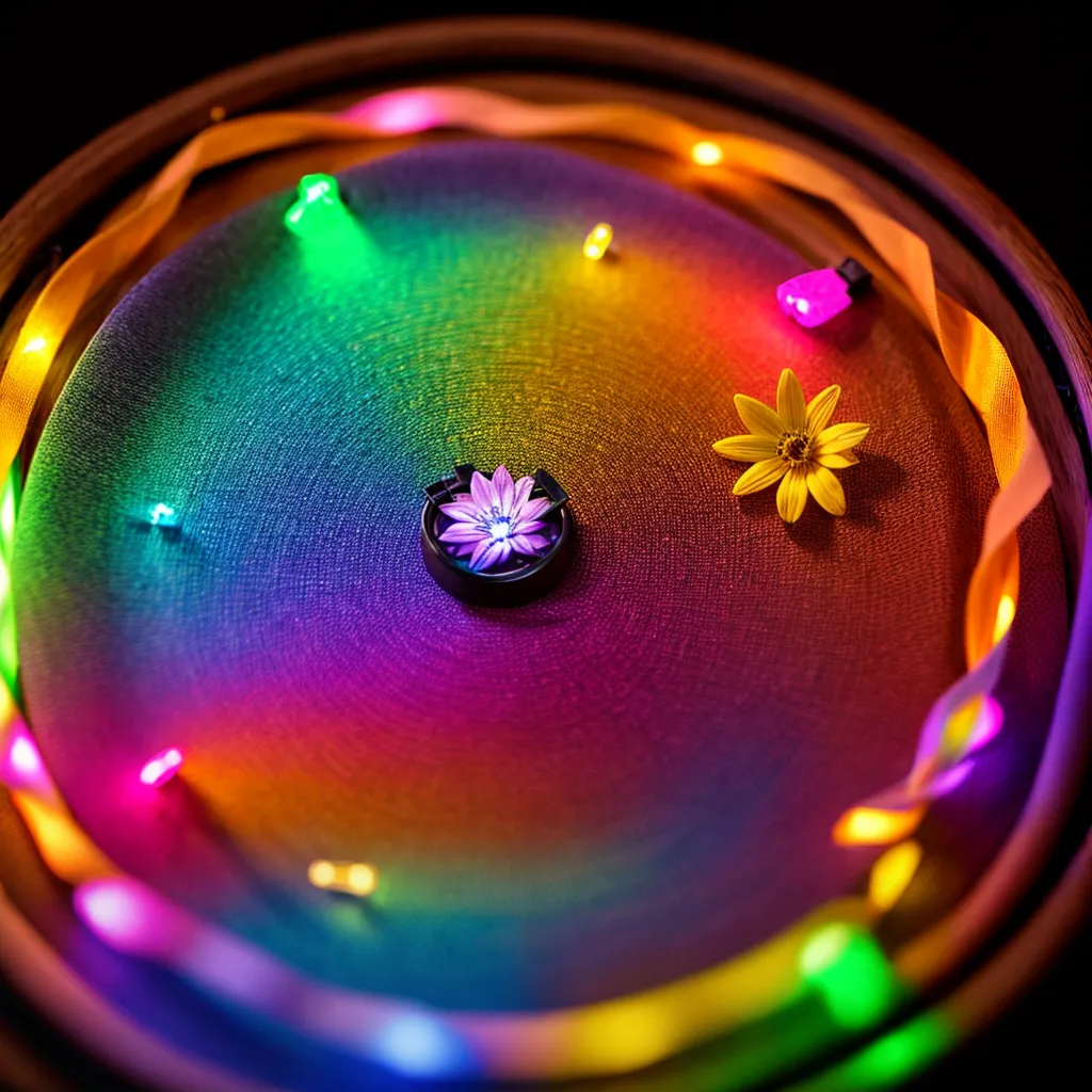 ring light decoracao colorida ring light decoracao colorida