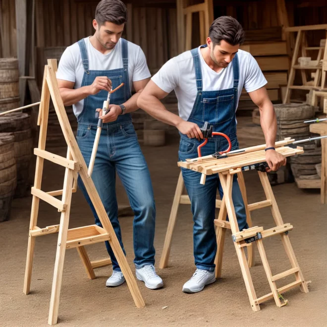 guia construcao easel diy