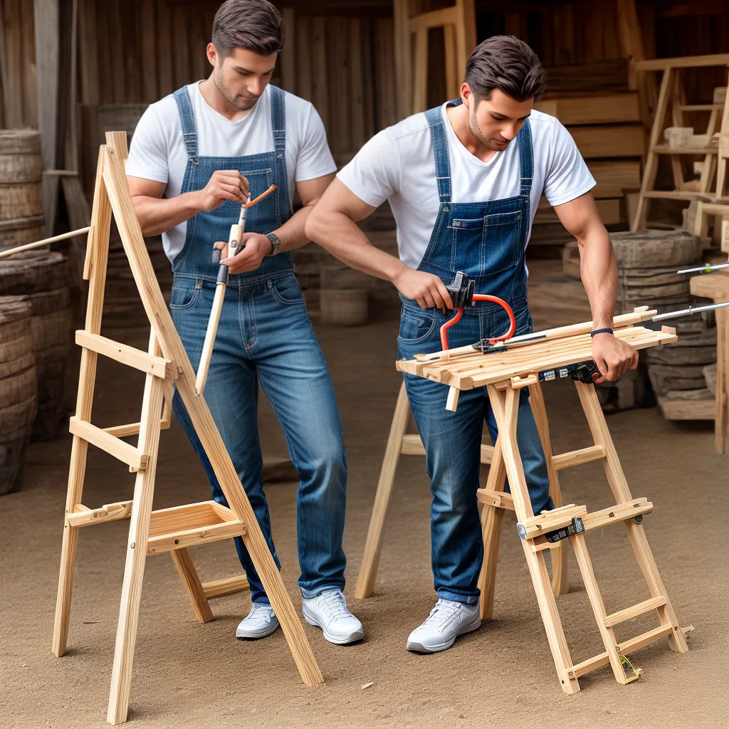 guia construcao easel diy