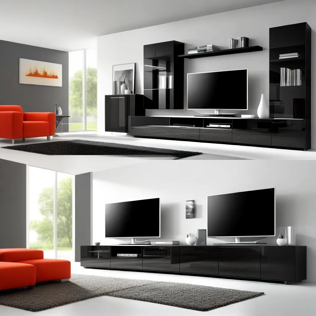 sala estar televisao cavaletes moderno