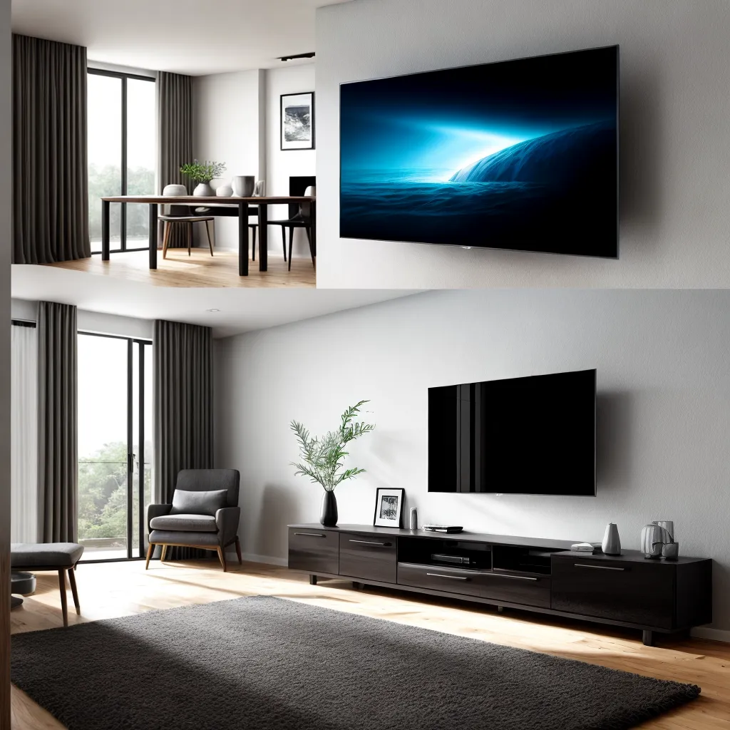 sala moderna tv cavaletes elegantes