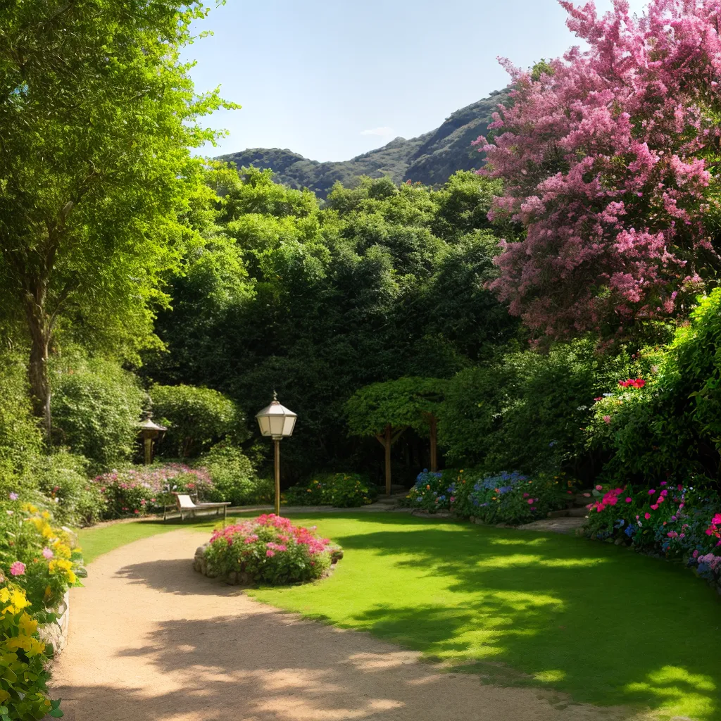 easels jardim pinturas natureza