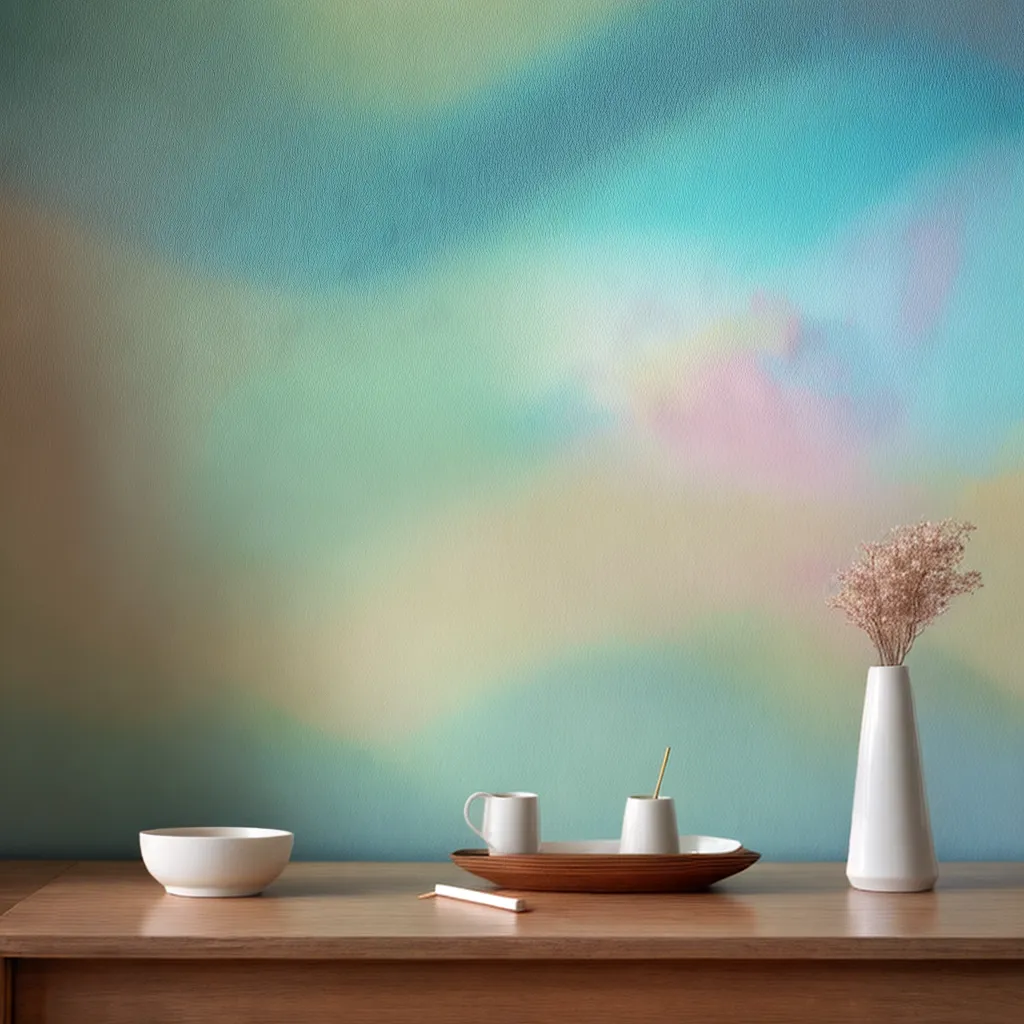 easels pastel agua tranquilidade