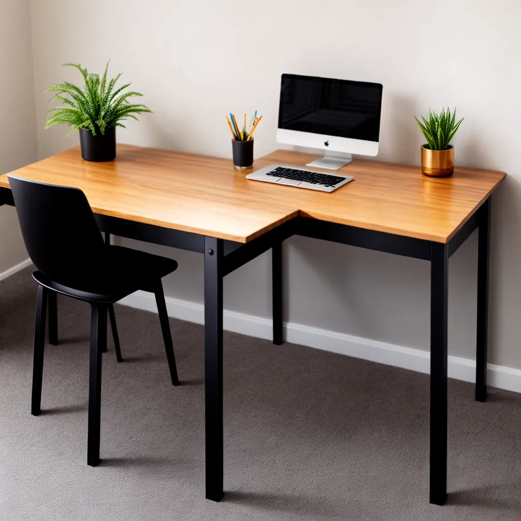 mesa escritorio moderna cavaletes metal 1