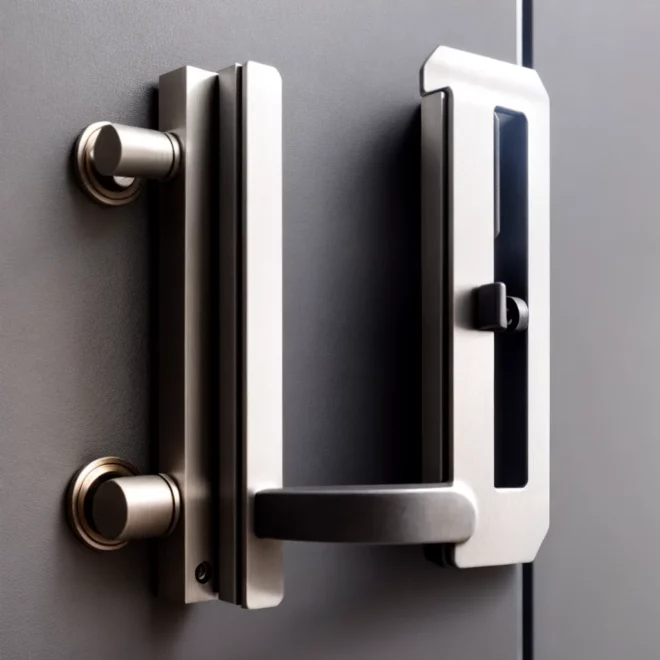 dobradica porta garagem metal duravel