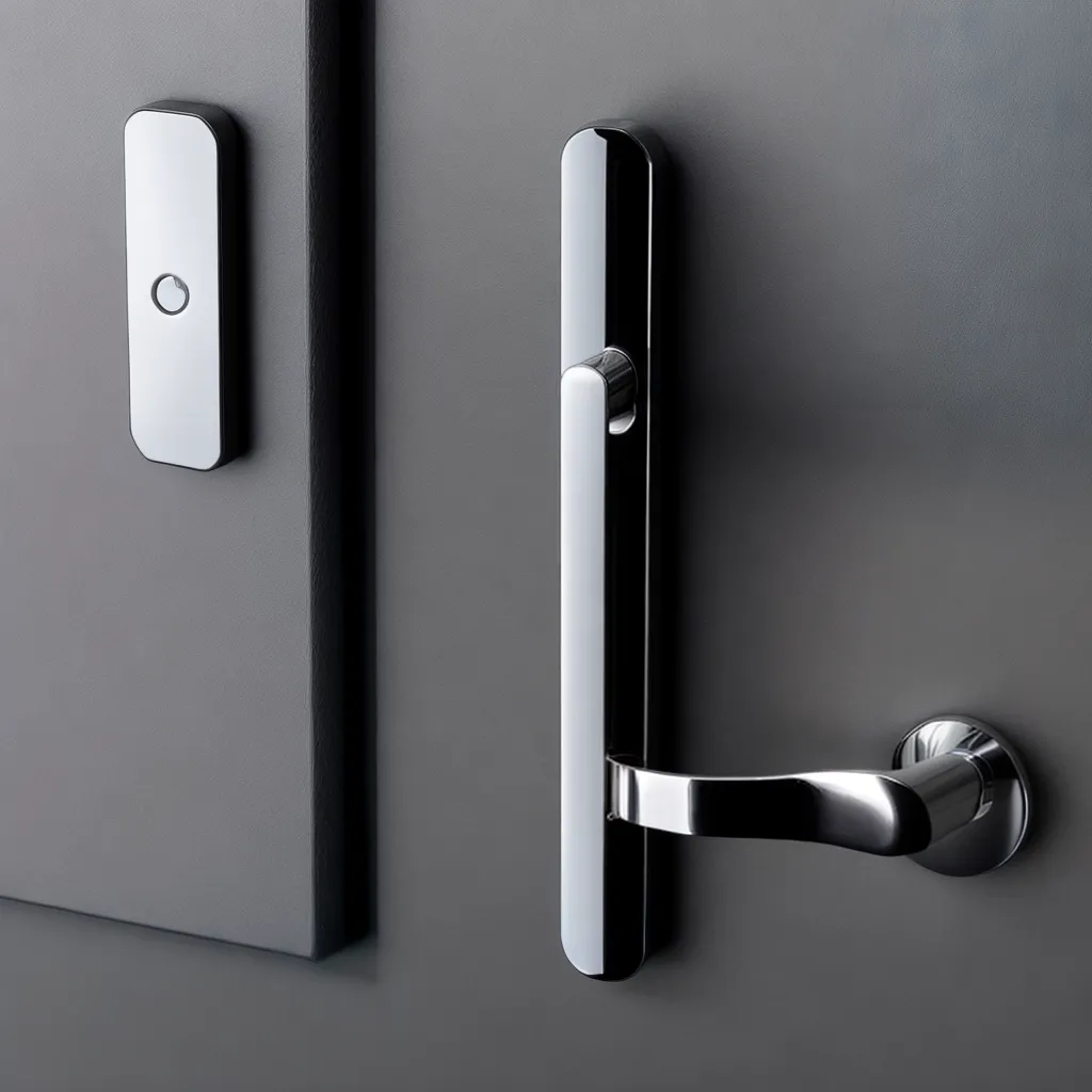 pegador porta ergonomico metal elegante