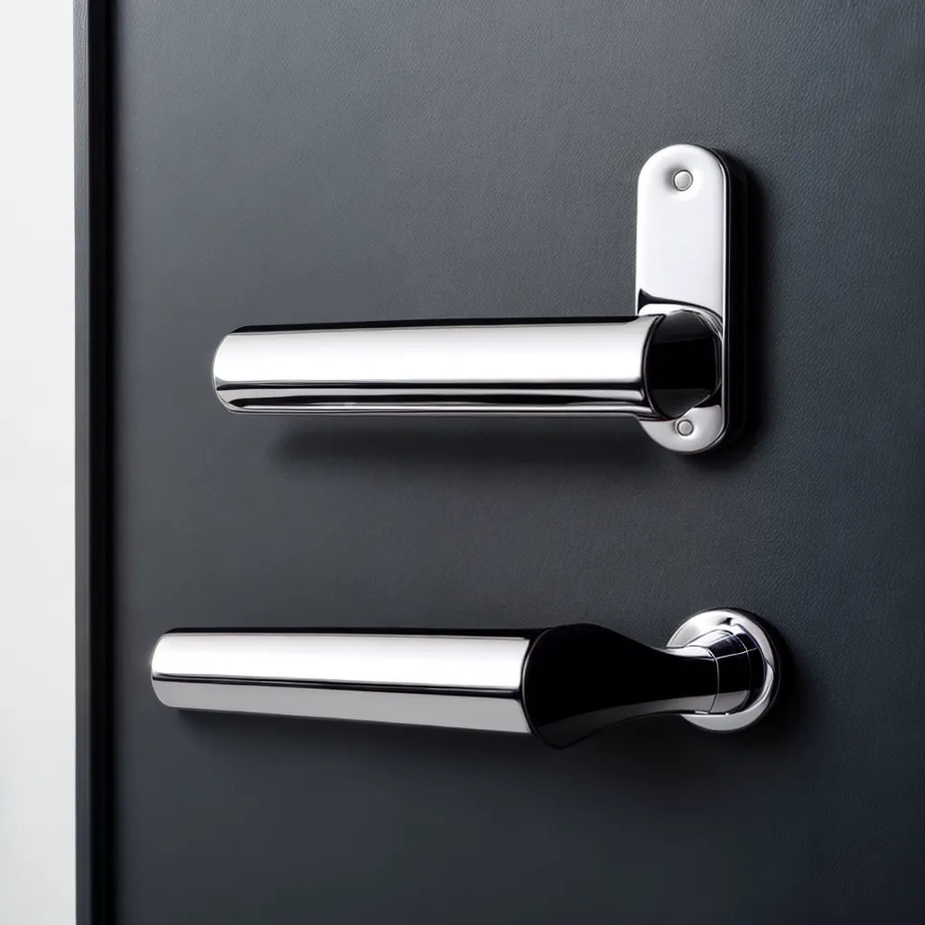 pegador porta cromado ergonomico