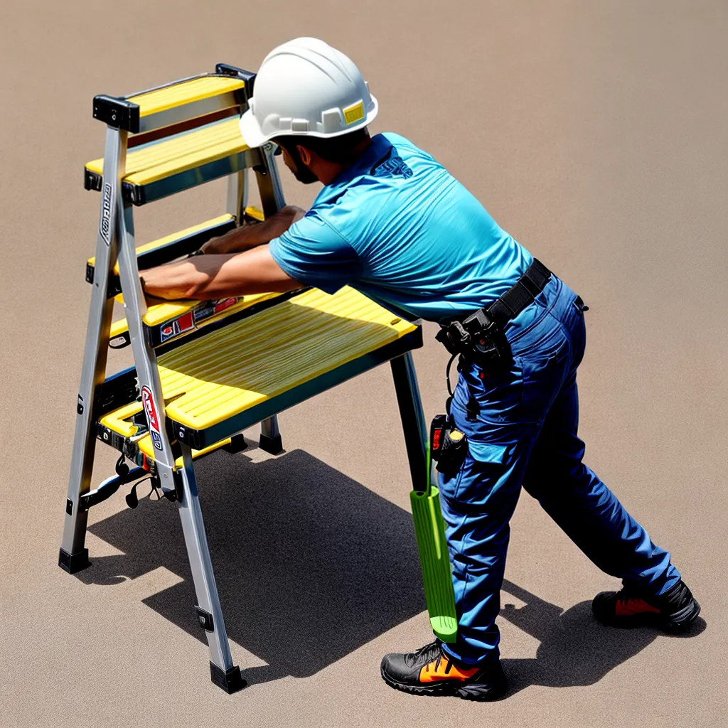 escada portatil profissional construcao