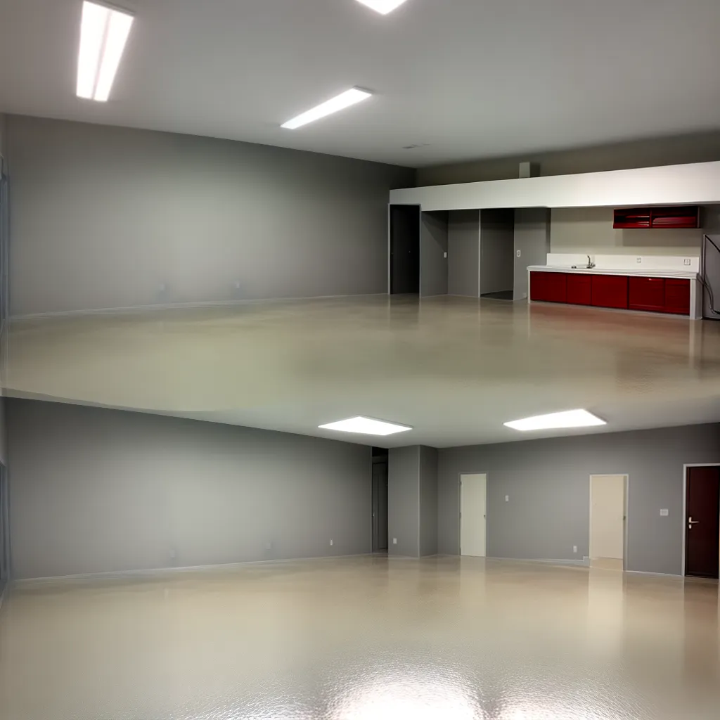 garagem moderna piso concreto polido 1