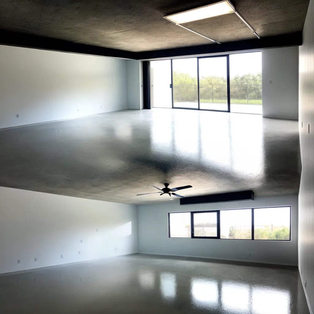garagem moderna piso concreto polido 4