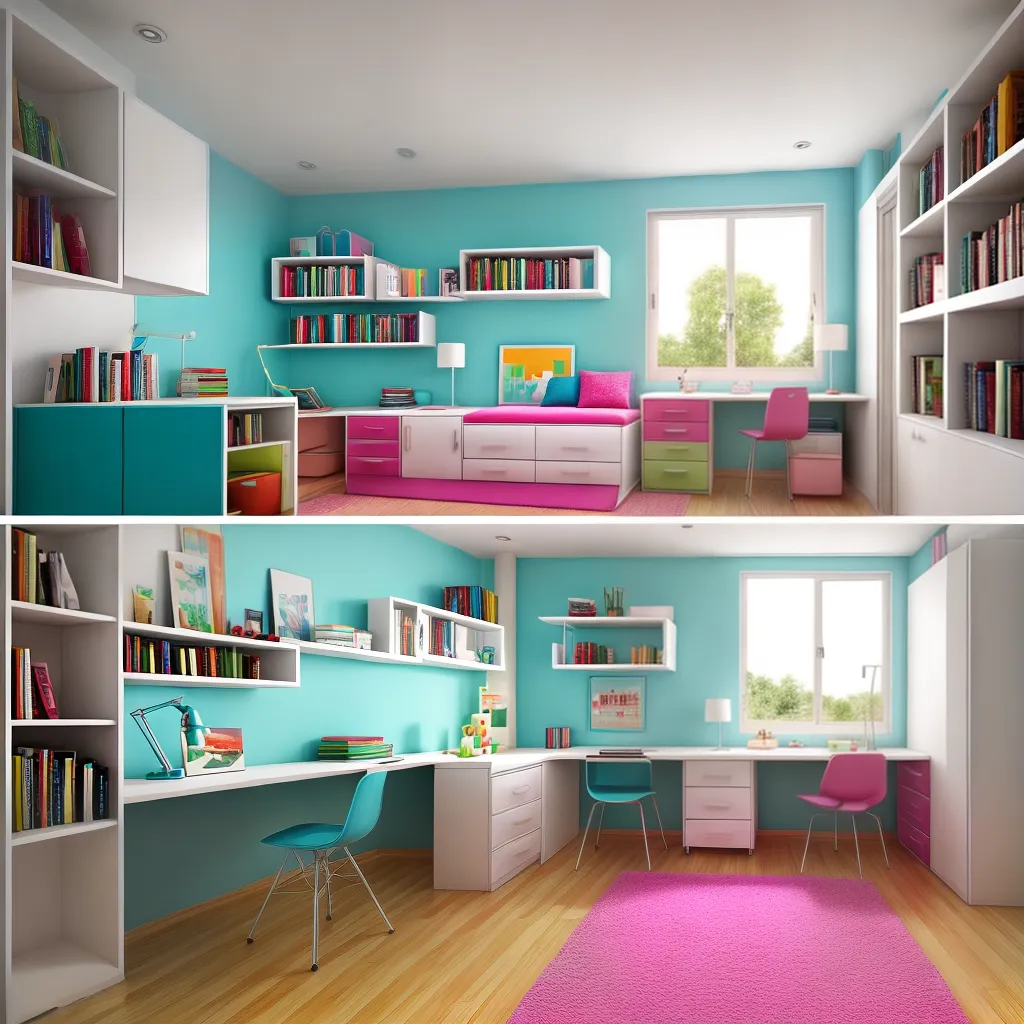 quarto moderno colorido jovem quarto moderno colorido jovem