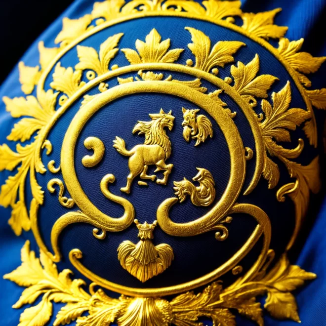 brasao leao dourado fleur de lis 2 brasao leao dourado fleur de lis 2
