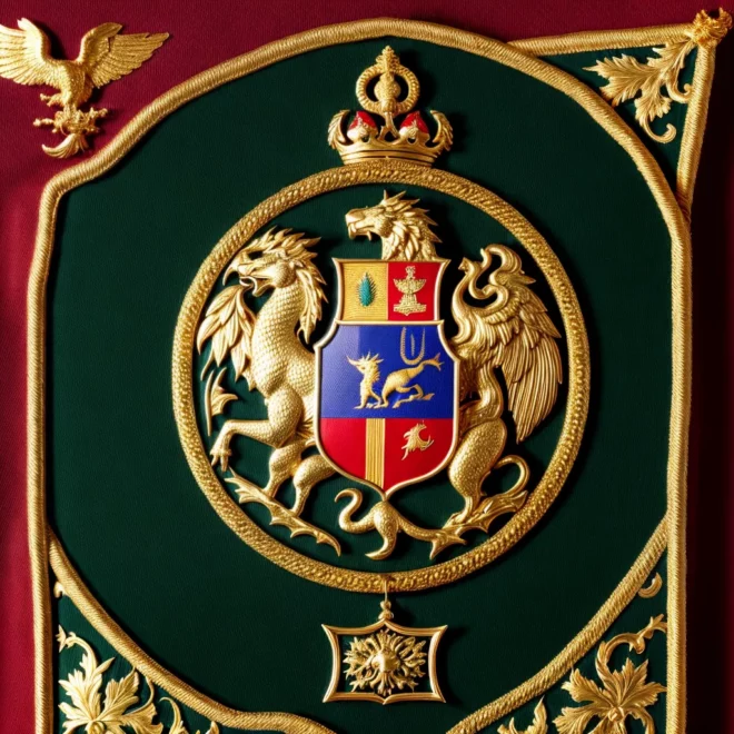 brasao quatro setores leao castelo navio esfera brasao quatro setores leao castelo navio esfera