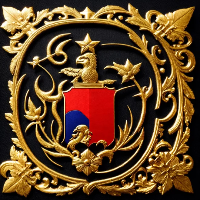 brasao machado simbolos historia familia 1