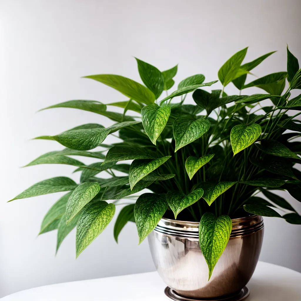 planta prateada folhas brilhantes planta prateada folhas brilhantes
