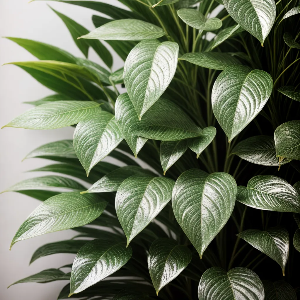 planta prateada folhagem metalica planta prateada folhagem metalica