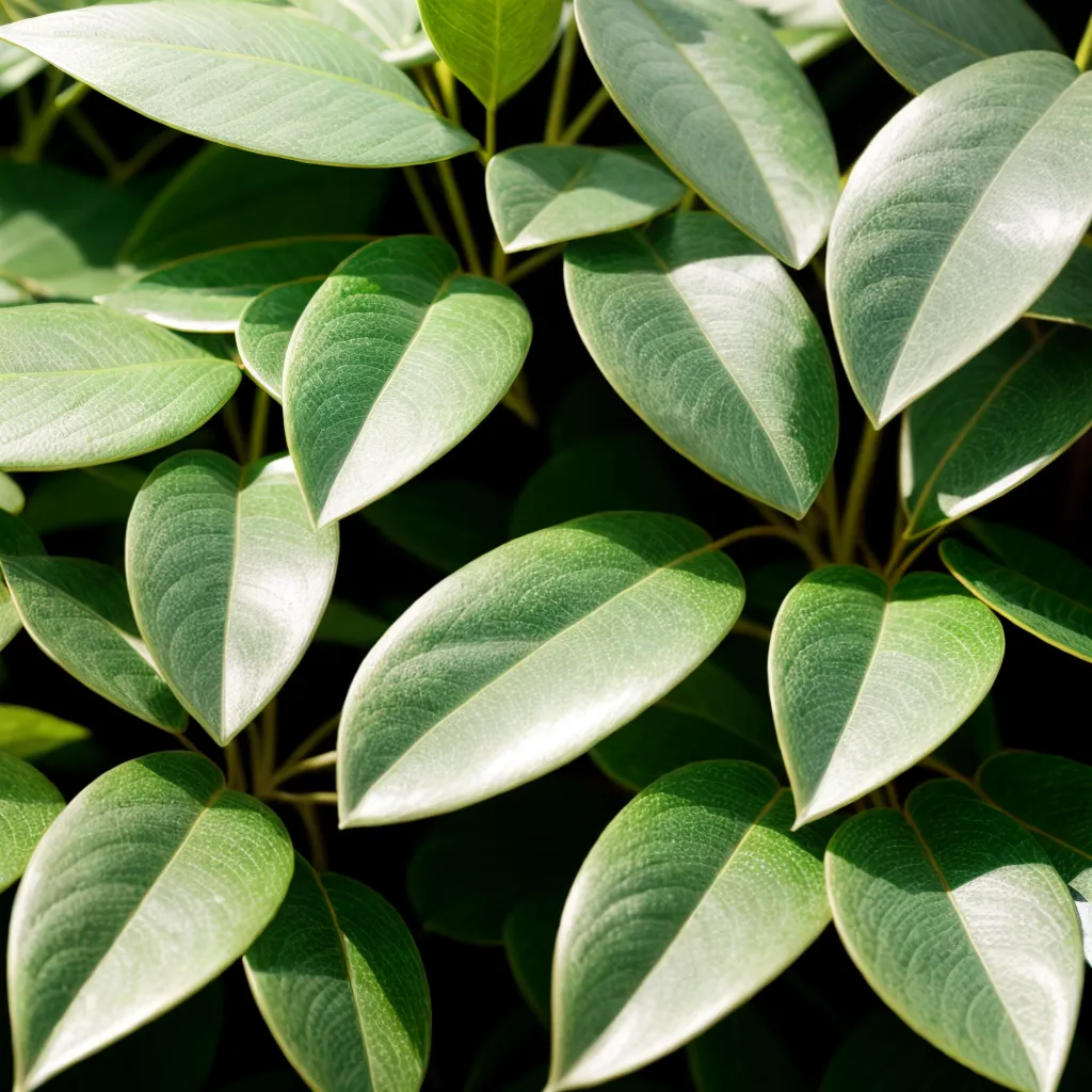 planta prateada folhagem metalica 1 planta prateada folhagem metalica 1