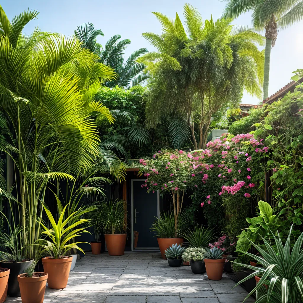 jardim interno plantas variadas coloridas jardim interno plantas variadas coloridas