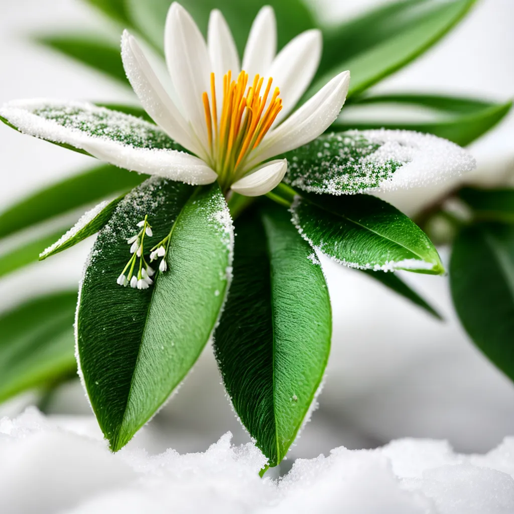 flor neve surpresa inverno flor neve surpresa inverno