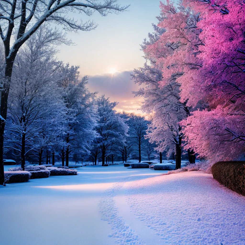jardim inverno flores neve magico jardim inverno flores neve magico