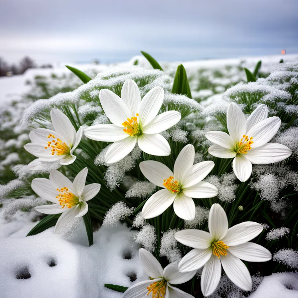 jardim neve snowdrops inverno jardim neve snowdrops inverno