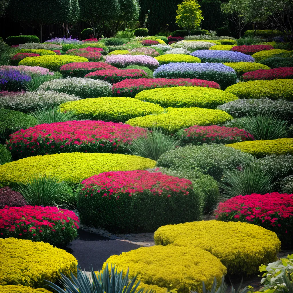 jardim diversidade plantas continentes 1