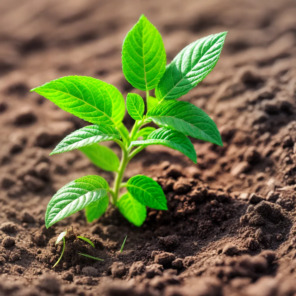 germinacao folhas verdes natureza