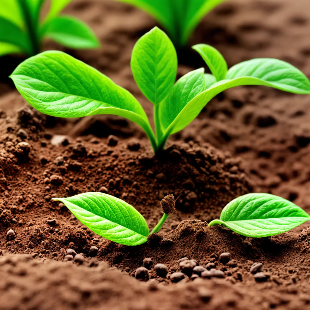 crescimento seedling planta verde