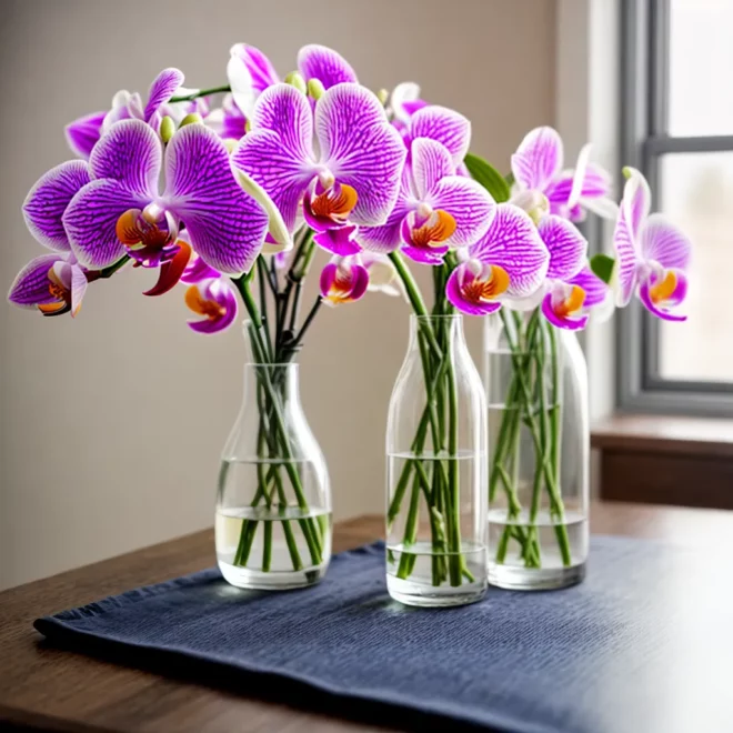 centro mesa orquideas elegantes 1