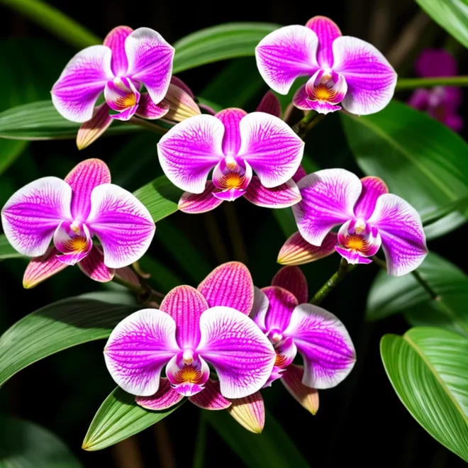 orquideas coloridas tendencias 2023