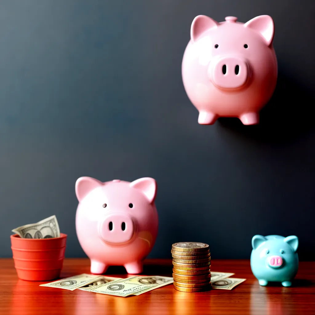 planejamento financeiro porquinho dinheiro