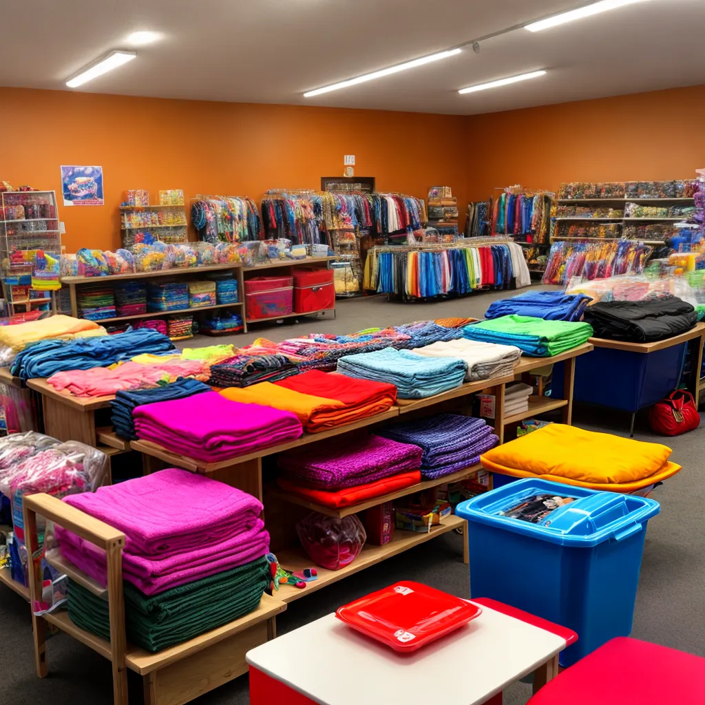 garage sale variedade clientes compras
