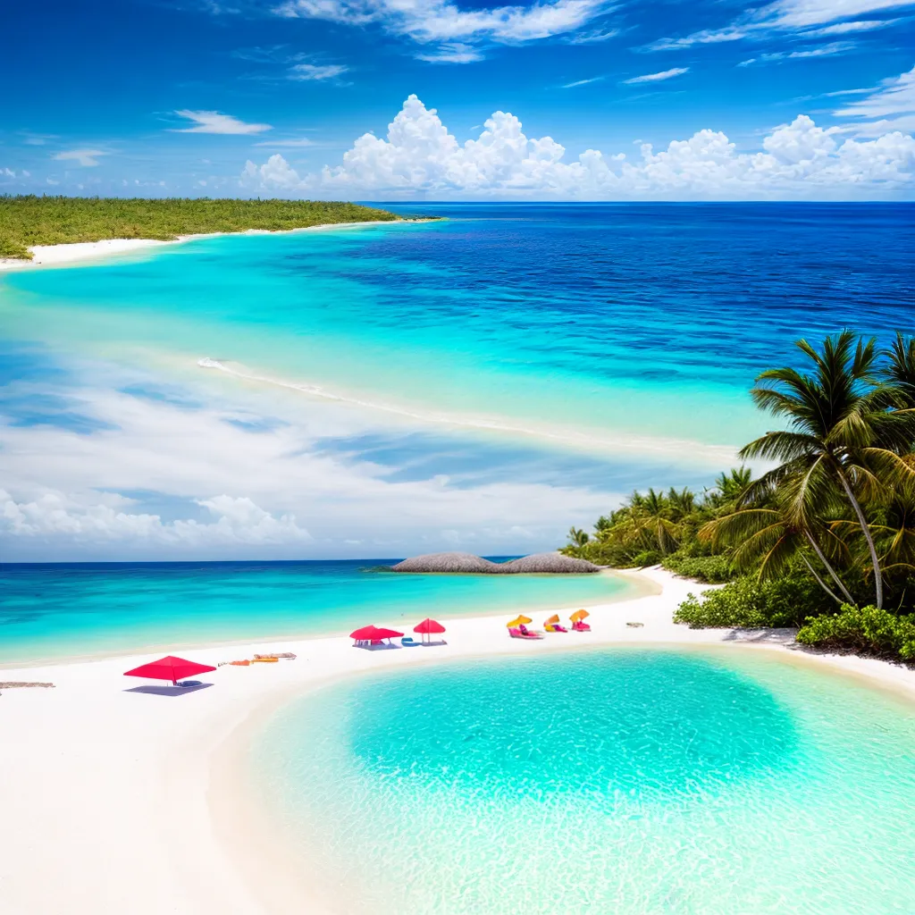 praia turquesa areia branca toalha praia turquesa areia branca toalha