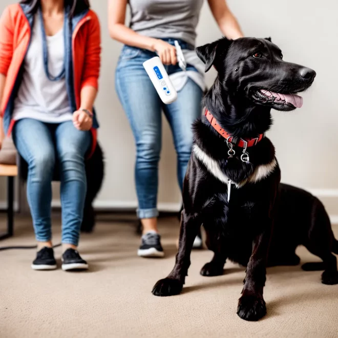 treinamento positivo clicker cachorro