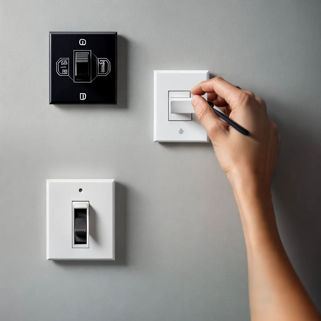 economia energia interruptor mao 3