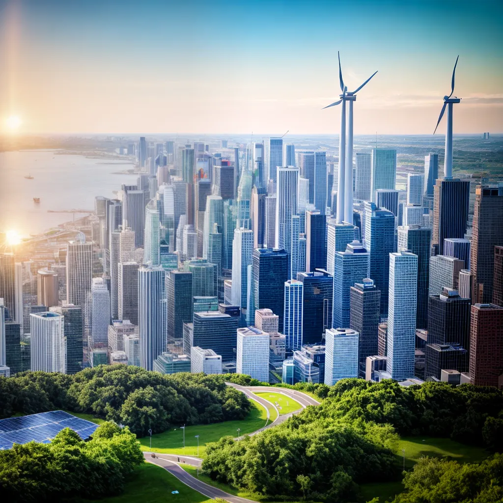 cidade sustentavel energia renovavel
