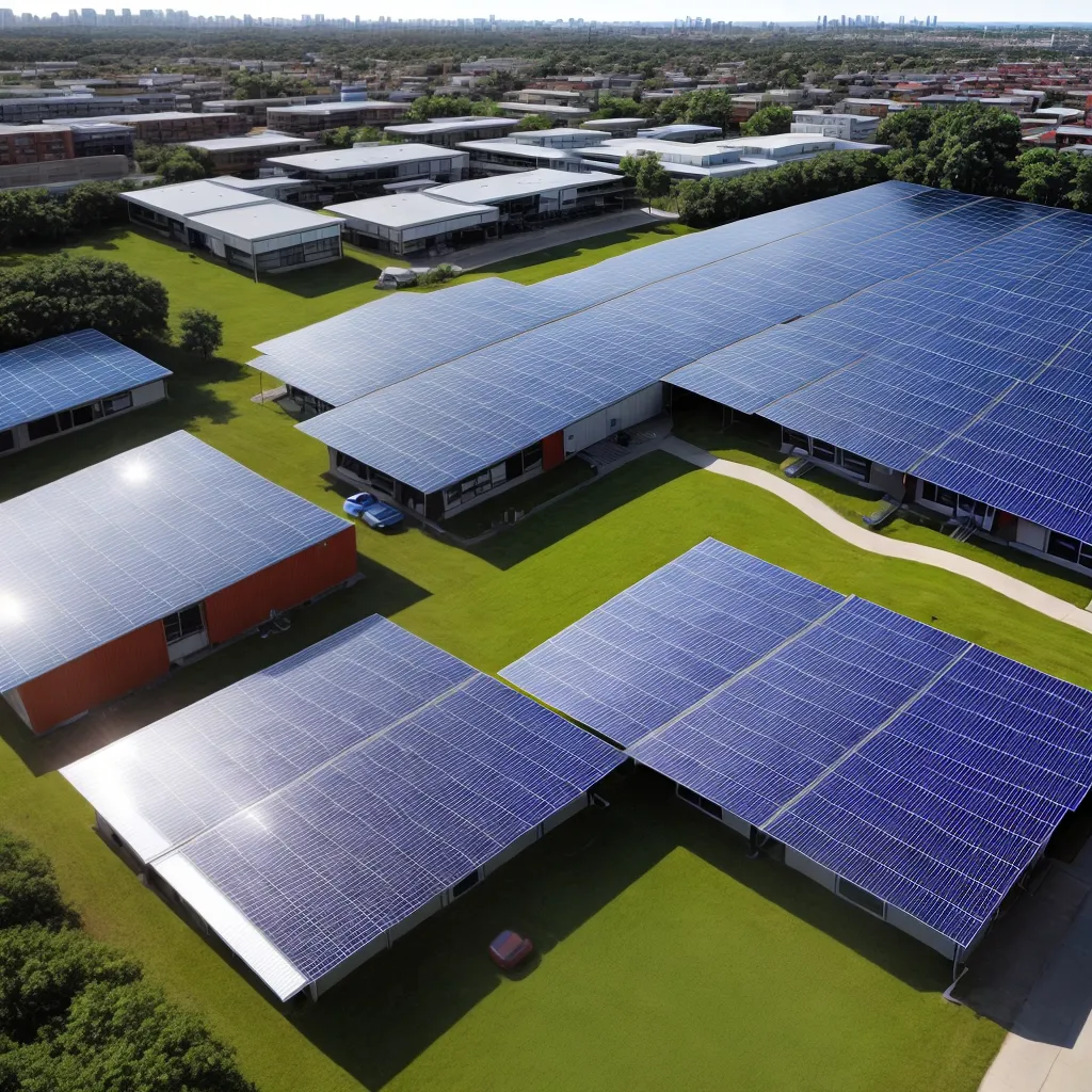 predio solar energia led sustentavel