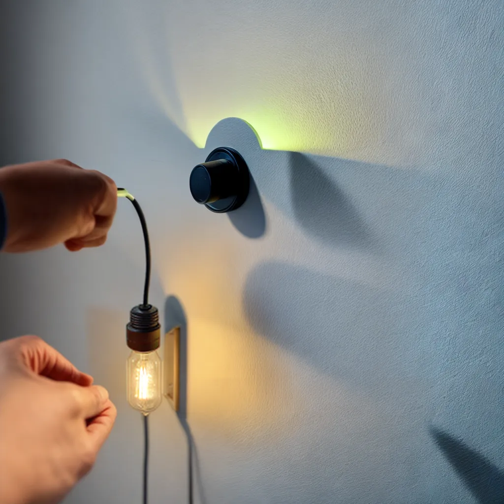 economia energia interruptor iluminacao