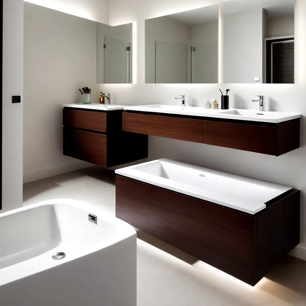 banheiro moderno pendentes luzes 4