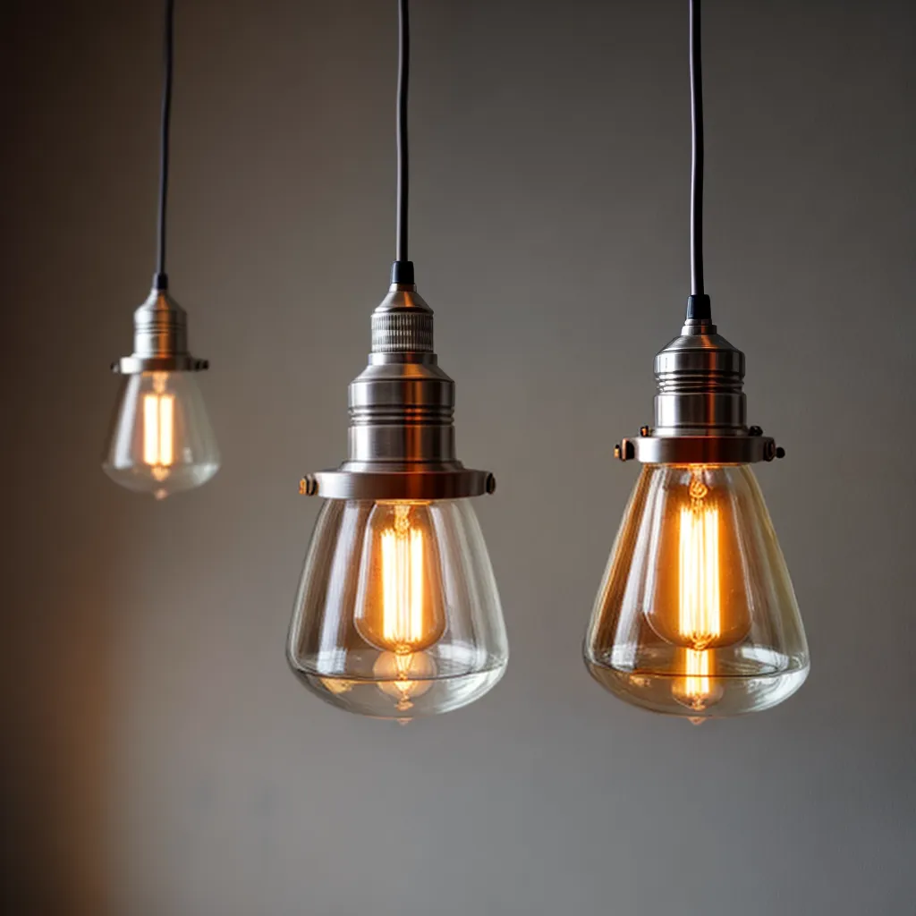 pendente vintage luz ambiente