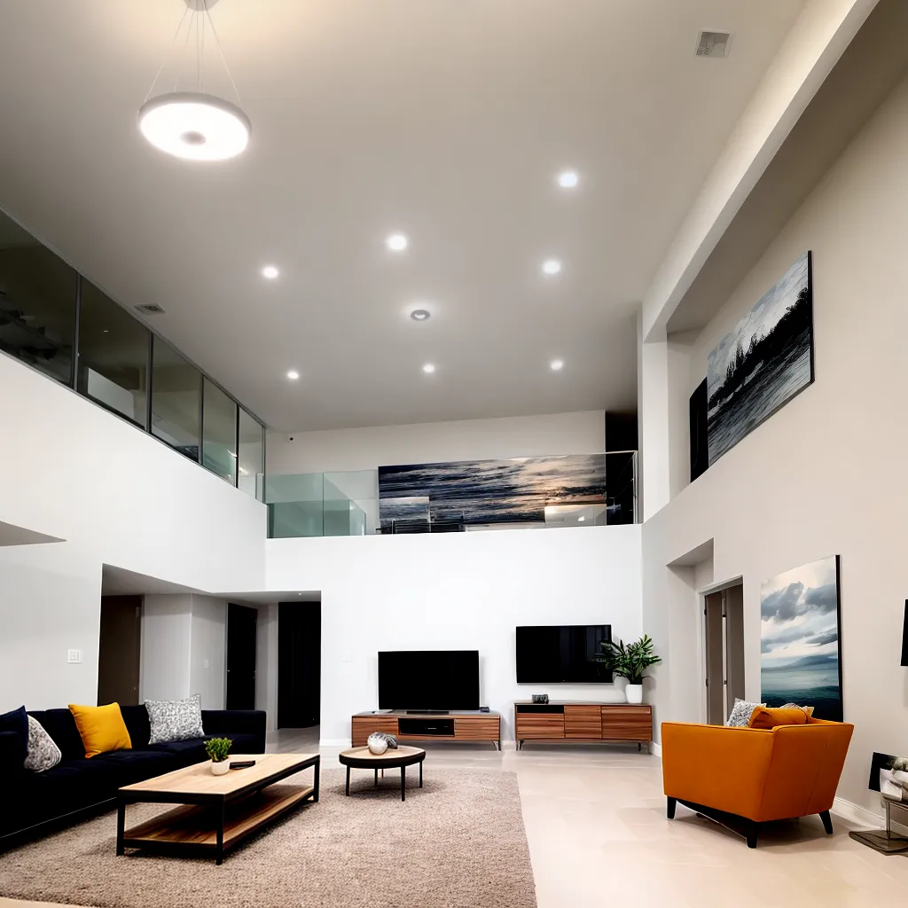 sala estar teto alto pendentes 2023