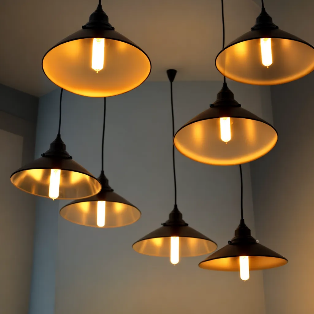 pendentes ceiling variedade ambiente