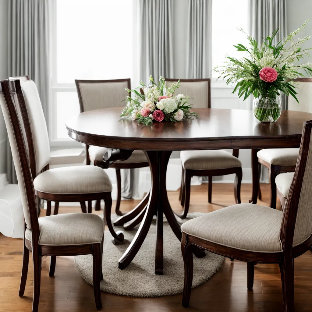 mesa jantar elegante flores velas