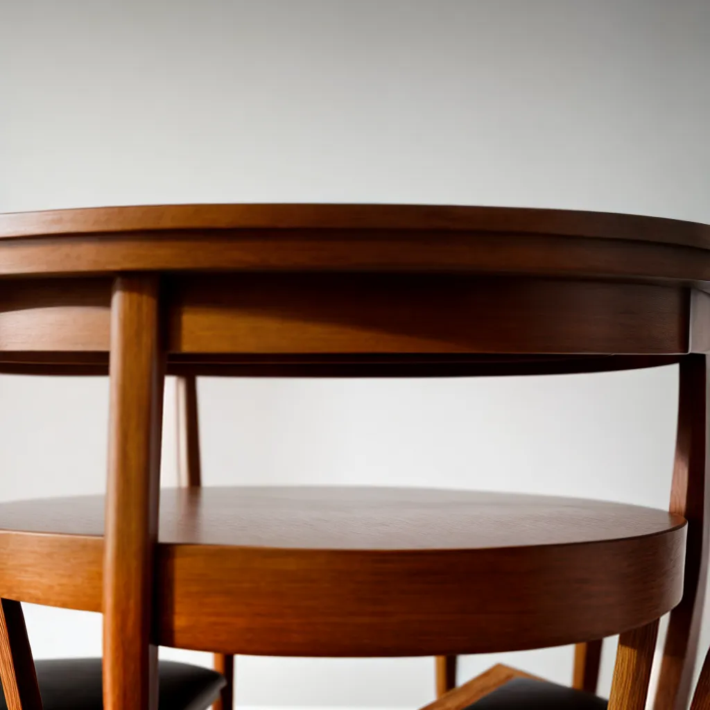 mesa jantar madeira cadeiras acolhedor