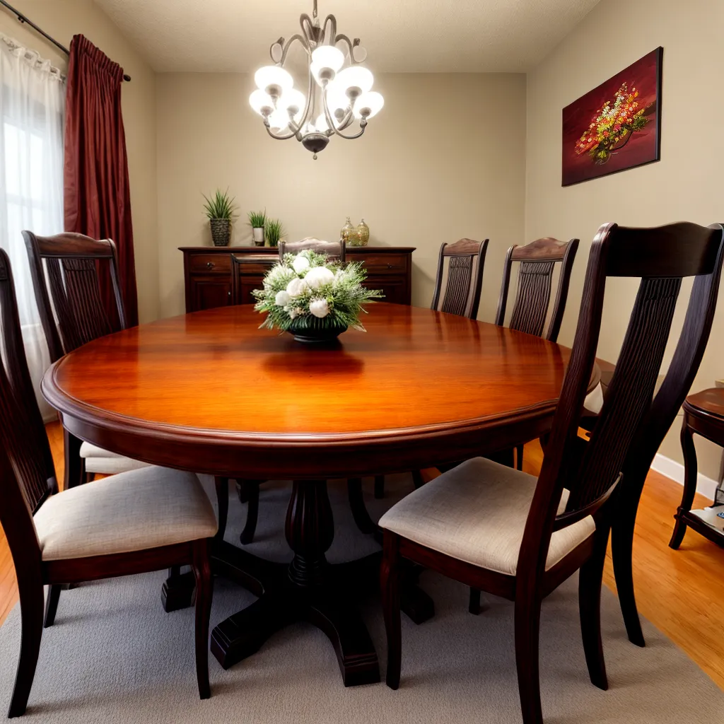 mesa jantar decoracao elegante centro